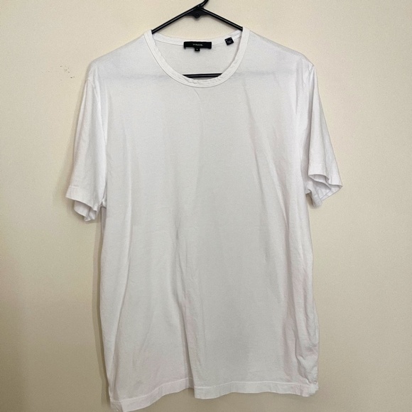 Vince Tops - Vince White Cotton Tee size M